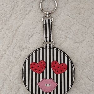 Henri Bendel Face Key Ring
